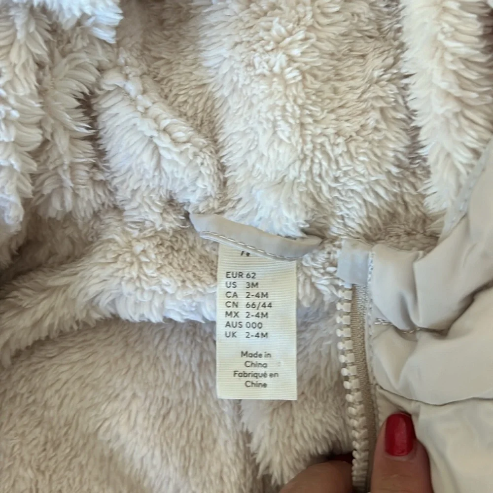 H&M Baby Pile-lined Snowsuit